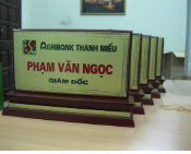 Biển chức danh - Quà Tặng PHS - Công Ty TNHH Một Thành Viên PHS Việt Nam